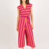 Orange-pink Women's patterned overall Blutsgeschwister - Ladies