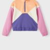 Orange-purple girl's sweatshirt name it Banina - Girls