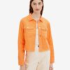 Orange women's canvas jacket Tom Tailor - Women