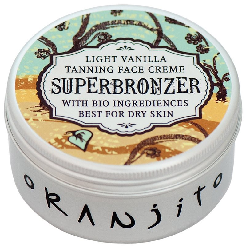 Oranjito Bio Light Vanilla napozó krém szoláriumba az arcra és dekoltázsra 50 g-Eredeti