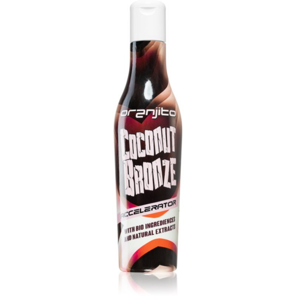 Oranjito Coconut Bronze Accelerator szolárium tej biokomponensekkel és barnulás gyorsítóval 200 ml-Ár