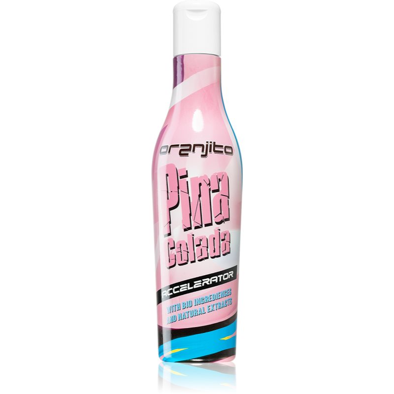 Oranjito Pina Colada Accelerator szolárium tej biokomponensekkel és barnulás gyorsítóval 200 ml-Ár
