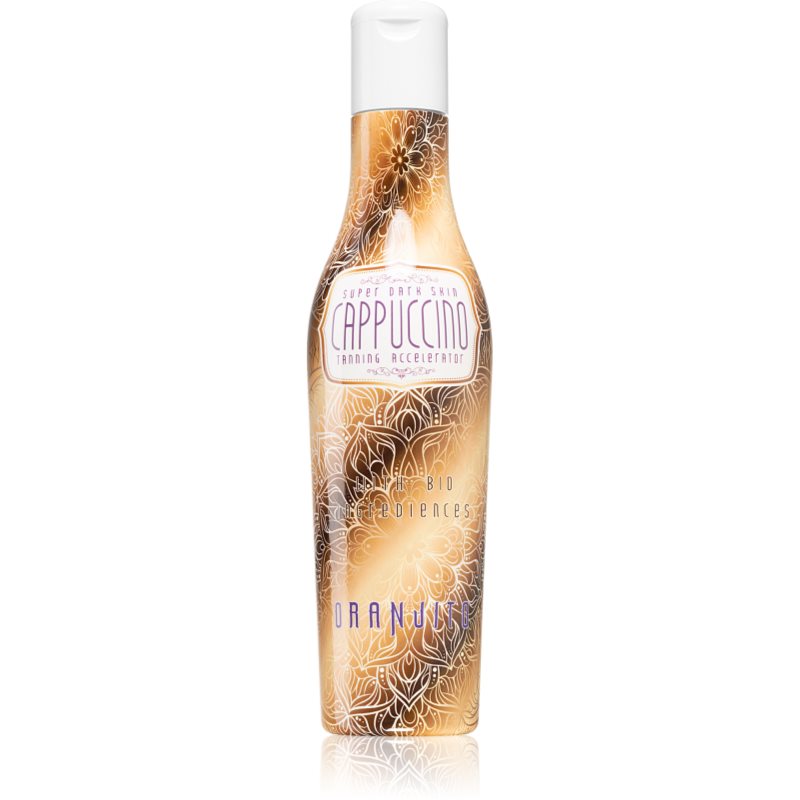 Oranjito Super Dark Skin Cappuccino szolárium tej biokomponensekkel és barnulás gyorsítóval 200 ml-Ár