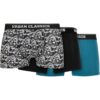 Organic Boxer Shorts 3-Pack Detail aop/black/jasper