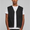 Organic Cotton Vest - Black