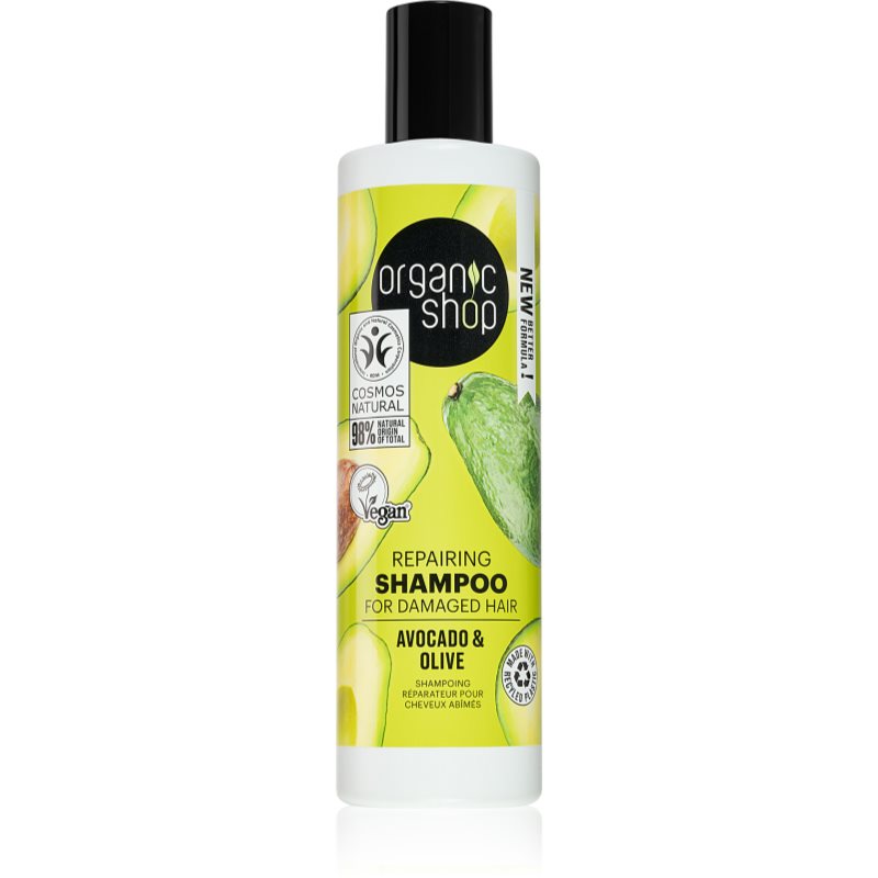 Organic Shop Avocado & Olive megújító sampon a károsult hajra 280 ml-Ár