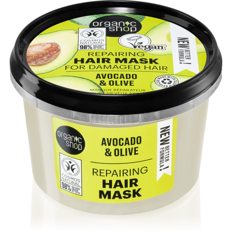 Organic Shop Avocado & Olive regeneráló hajmasz 250 ml-Ár