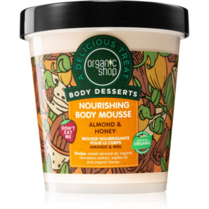 Organic Shop Body Desserts Almond & Honey testhab a táplálásért és hidratálásért 450 ml-Ár
