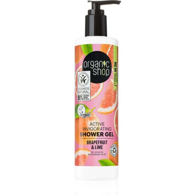 Organic Shop Grapefruit & Lime aktív tusfürdő gél 280 ml-Ár