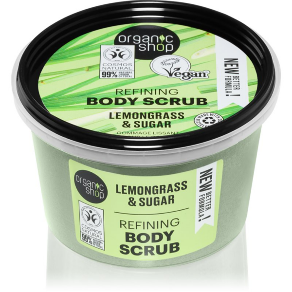 Organic Shop Lemongrass & Sugar finom hámlasztó krém testre 250 ml-Ár