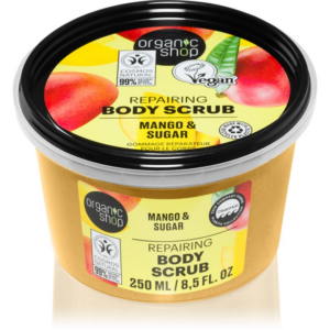 Organic Shop Mango & Sugar testpeeling a selymes bőrért 250 ml-Ár