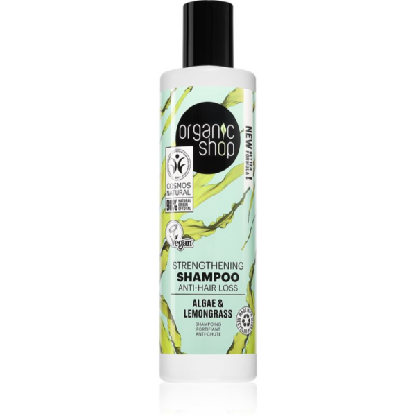 Organic Shop Organic Algae & Clay ásványi sampon a törékeny hajra 280 ml-Ár
