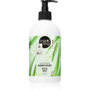 Organic Shop Organic Aloe & Milk Kézápoló folyékony szappan 500 ml-Ár