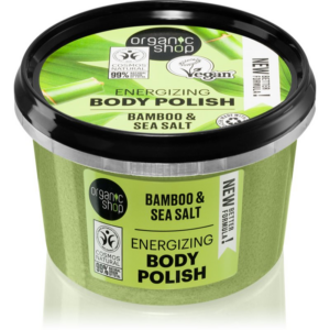 Organic Shop Organic Bamboo & Sea Salt energizáló testradír 250 ml-Ár