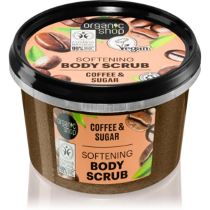 Organic Shop Organic Coffee & Sugar kávé test peeling 250 ml-Ár