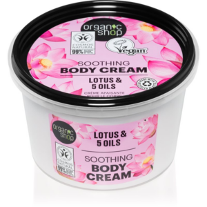 Organic Shop Organic Lotus & 5 Oils ápoló testkrém 250 ml-Ár