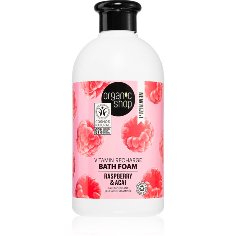 Organic Shop Organic Raspberry & Acai vitaminos habfürdő 500 ml-Ár