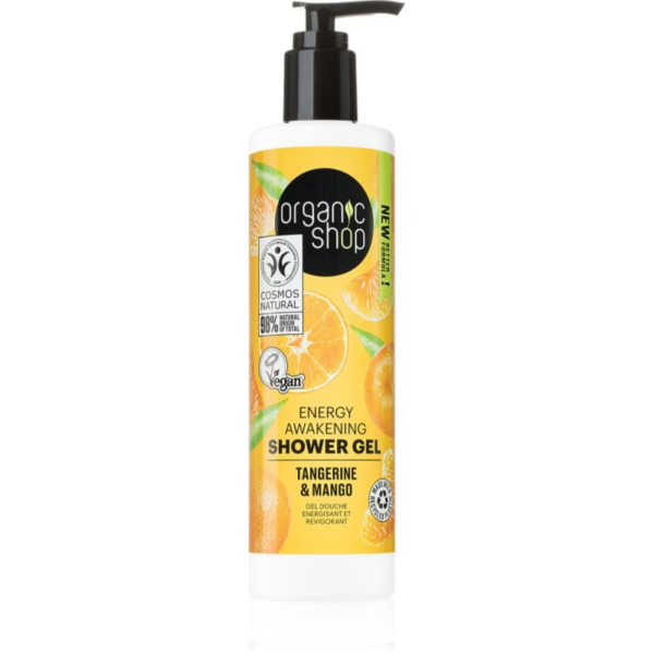 Organic Shop Tangerine & Mango energizáló tusfürdő gél 280 ml-Ár