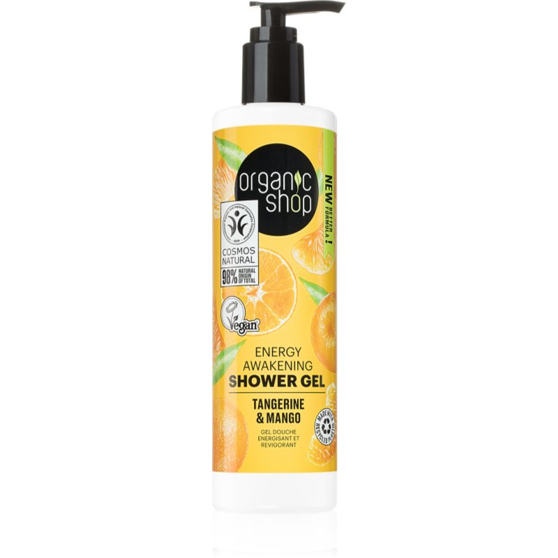 Organic Shop Tangerine & Mango energizáló tusfürdő gél 280 ml-Ár