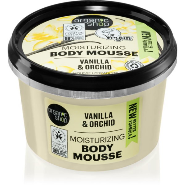 Organic Shop Vanilla & Orchid testhab vanília kivonattal 250 ml-Ár