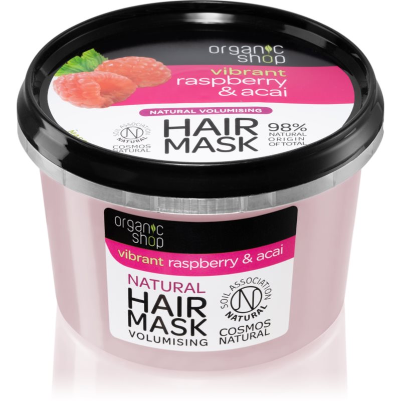 Organic Shop Vibrant Raspberry & Acai tápláló hajmaszk 250 ml-Ár