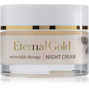 Organique Eternal Gold Anti-Wrinkle Therapy éjszakai ránctalanító krém száraz és érzékeny bőrre 50 ml-Ár
