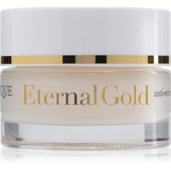 Organique Eternal Gold Anti-Wrinkle Therapy szemkrém a sötét karikák és ráncok csökkentésére 24 karátos arannyal 15 ml-Ár