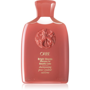 Oribe Bright Blonde lila sampon semlegesíti a sárgás tónusokat 75 ml-Ár