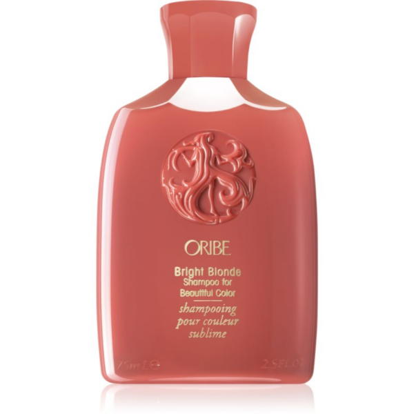 Oribe Bright Blonde lila sampon semlegesíti a sárgás tónusokat 75 ml-Ár