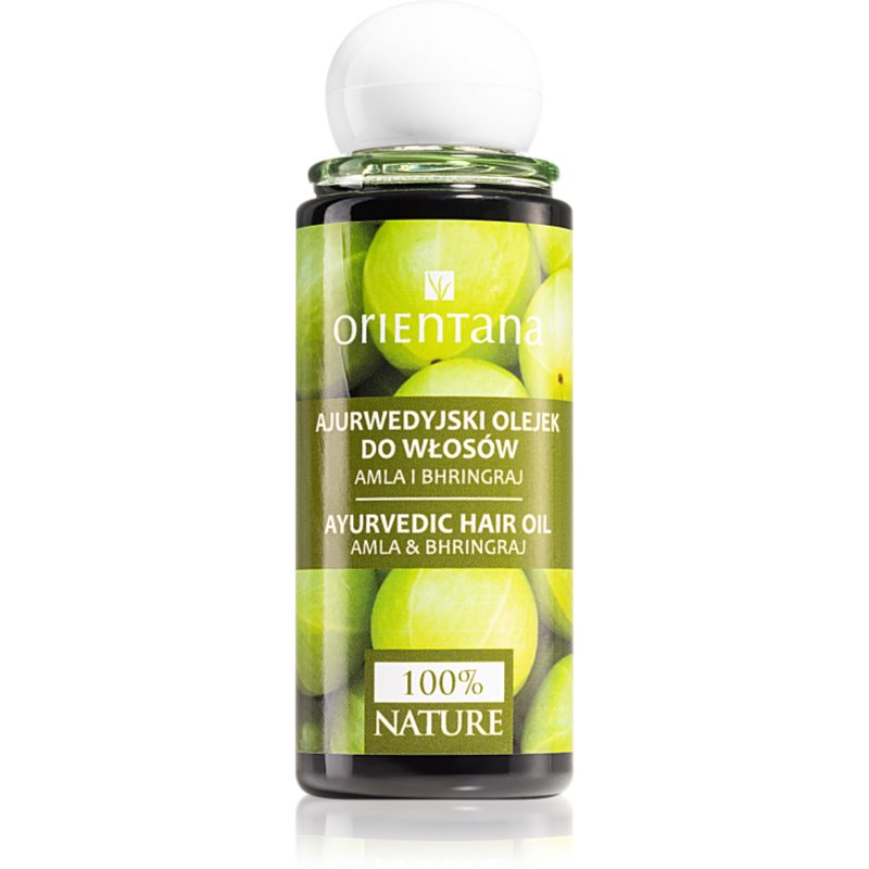 Orientana Ayurvedic Hair Oil Amla & Bhringraj hajnövekedést serkentő olaj 105 ml-Ár