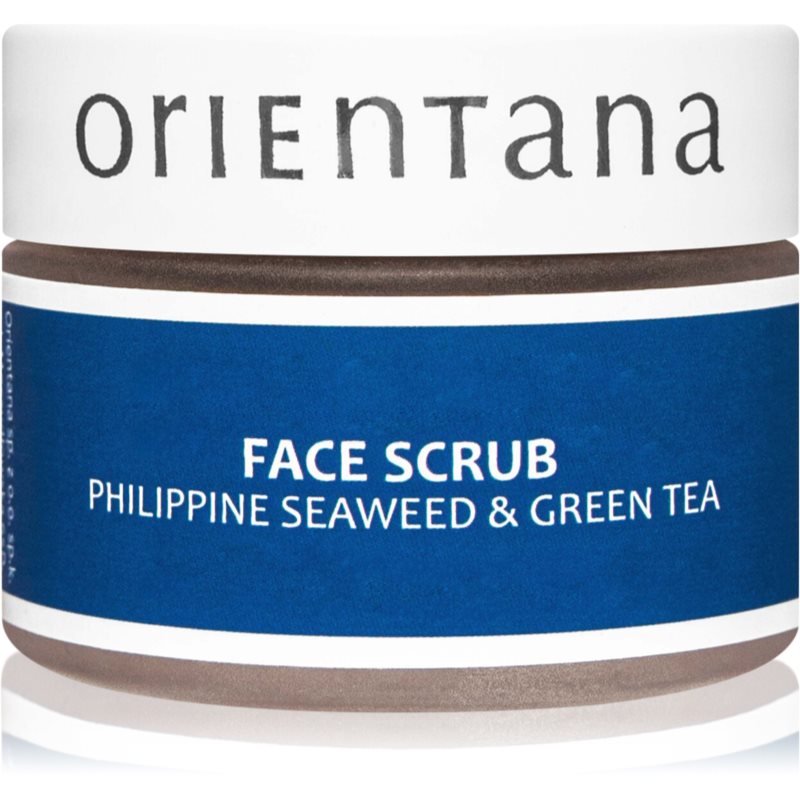 Orientana Philippine Seaweed & Green Tea bőrkisimító arcpeeling kombinált és zsíros bőrre 50 g-Ár