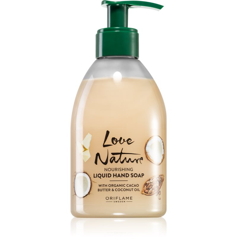 Oriflame Love Nature Cacao Butter & Coconut Oil tápláló folyékony szappan kézre 300 ml-Ár