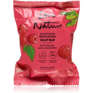Oriflame Love Nature Organic Mint & Raspberry tisztító kemény szappan 75 g-Ár