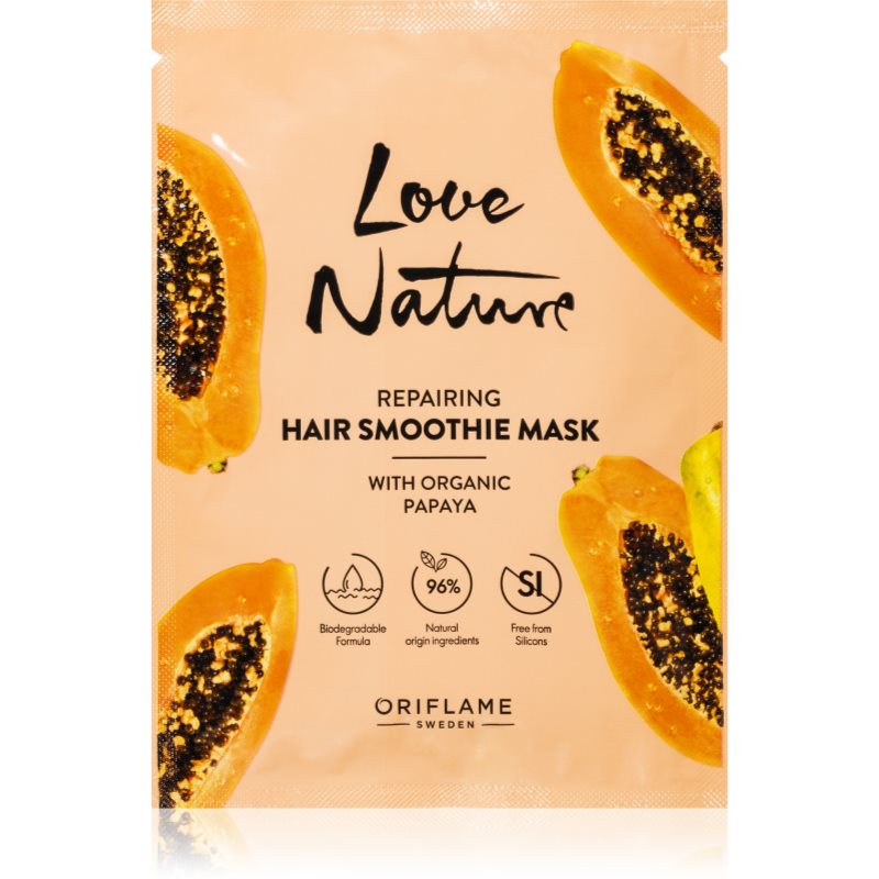 Oriflame Love Nature Organic Papaya regeneráló hajmasz 30 ml-Ár