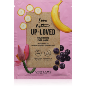 Oriflame Love Nature Up-Loved Upcycled Banana Flower & Organic Acai hidratáló és tápláló arcpakolás 10 ml-Ár