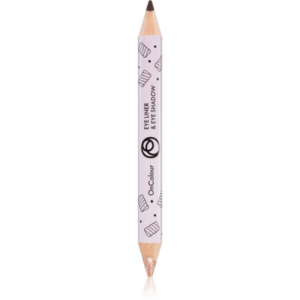 Oriflame OnColour szemhéjfestékek és szemhéjtusok 2 az 1-ben árnyalat Fluffy Nude 1