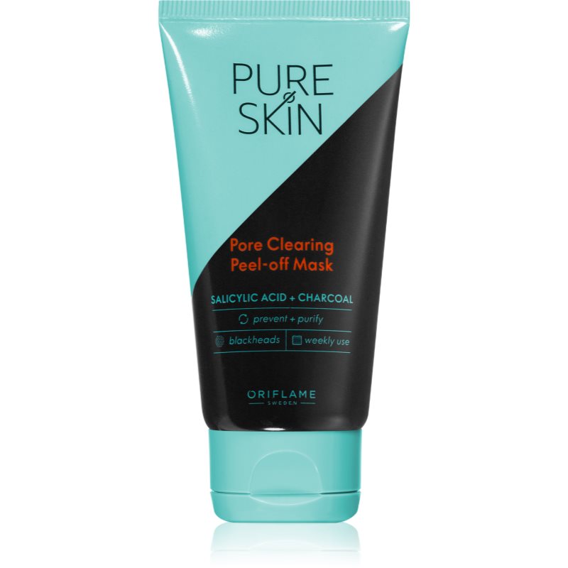 Oriflame Pure Skin arcmaszk aktív szénnel 50 ml-Eredeti