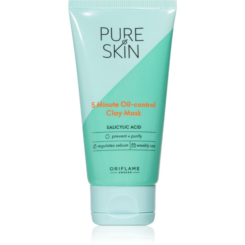 Oriflame Pure Skin tisztító agyagos arcmaszk a bőr tökéletlenségei ellen 50 ml-Ár