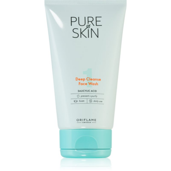 Oriflame Pure Skin tisztító gél az arcbőrre zsíros bőrre 150 ml-Ár