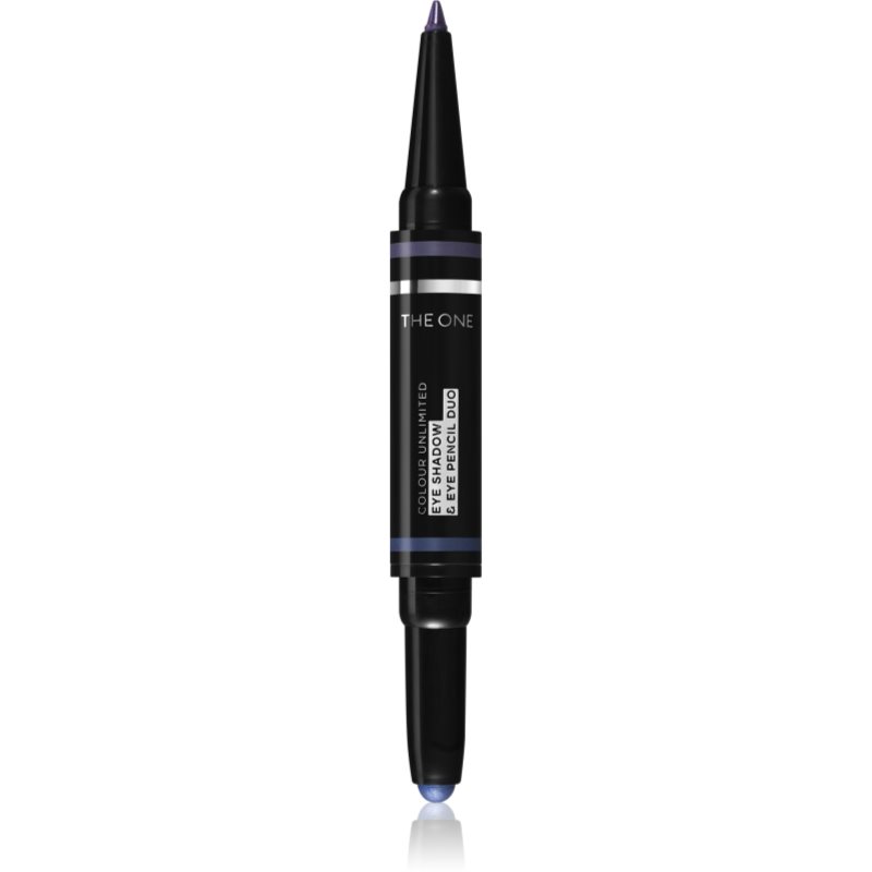 Oriflame The One Colour Unlimited szemhéjfestékek és szemceruzák 2 az 1-ben árnyalat Azure Blue 1