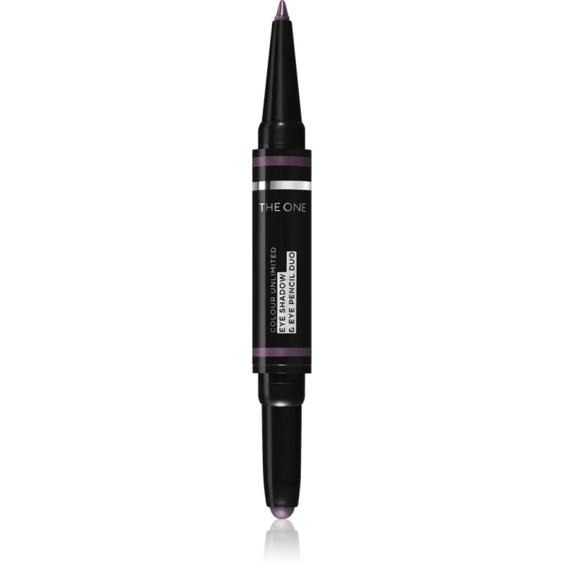 Oriflame The One Colour Unlimited szemhéjfestékek és szemceruzák 2 az 1-ben árnyalat Frosted Purple 1