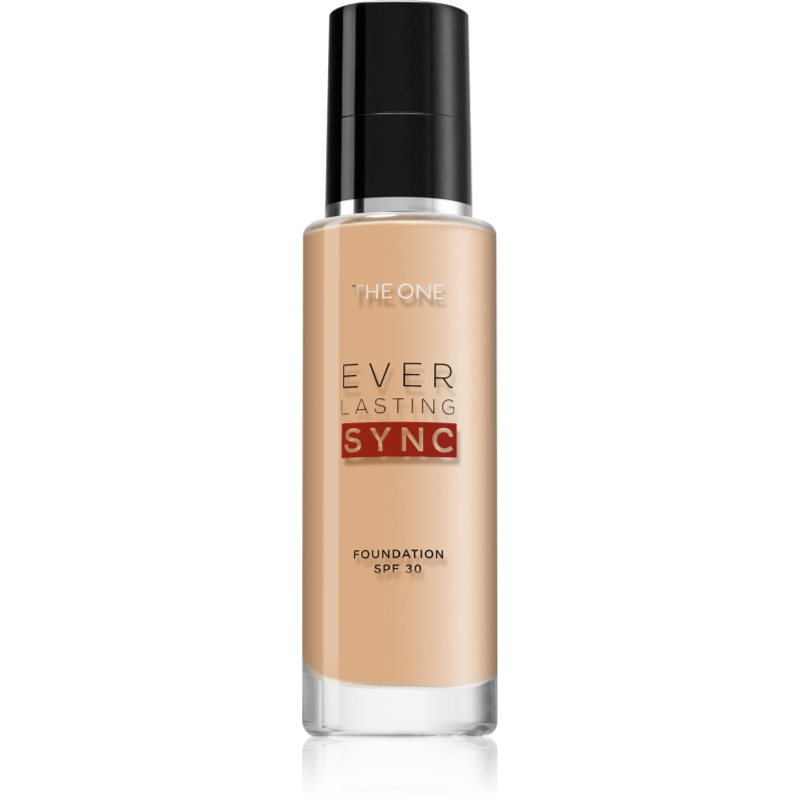 Oriflame The One Everlasting Sync tartós alapozó SPF 30 árnyalat Light Beige Neutral 30 ml-Ár