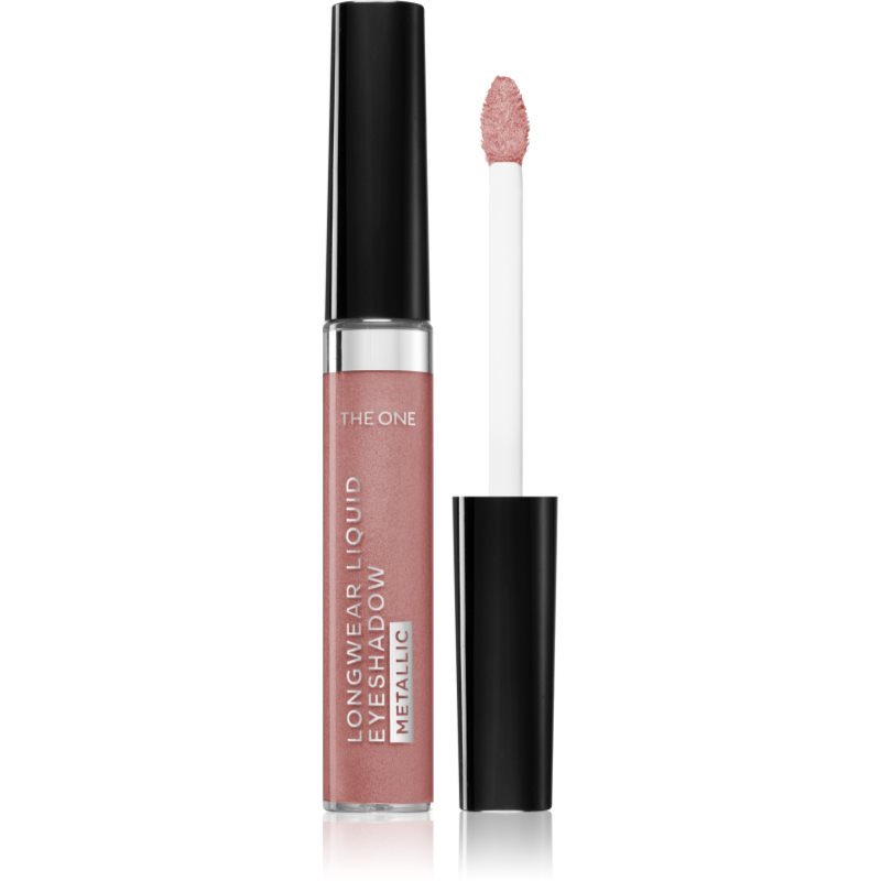 Oriflame The One Metallic folyékony szemhéjfesték árnyalat Rosy Peach 5 ml-Ár