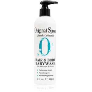 Original Sprout Classic Collection Hair & Body Babywash tisztító gél testre és hajra az érzékeny bőrre gyermekeknek pH 6