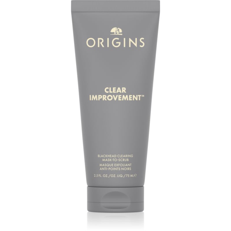 Origins Clear Improvement® Blackhead Clearing Mask-To-Scrub mitesszerek elleni pórustisztító maszk 75 ml-Ár