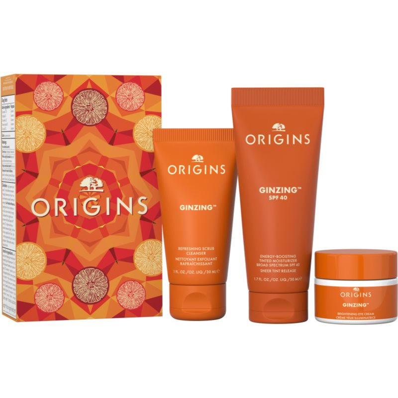 Origins Discovery Set GinZing Protect & Glow ajándékszett hölgyeknek árnyalat Cool