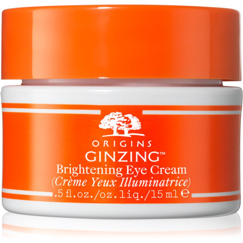 Origins GinZing™ Brightening Eye Cream bőrélénkítő szemkrém duzzanatok és sötét karikák ellen árnyalat Warm 15 ml-Ár