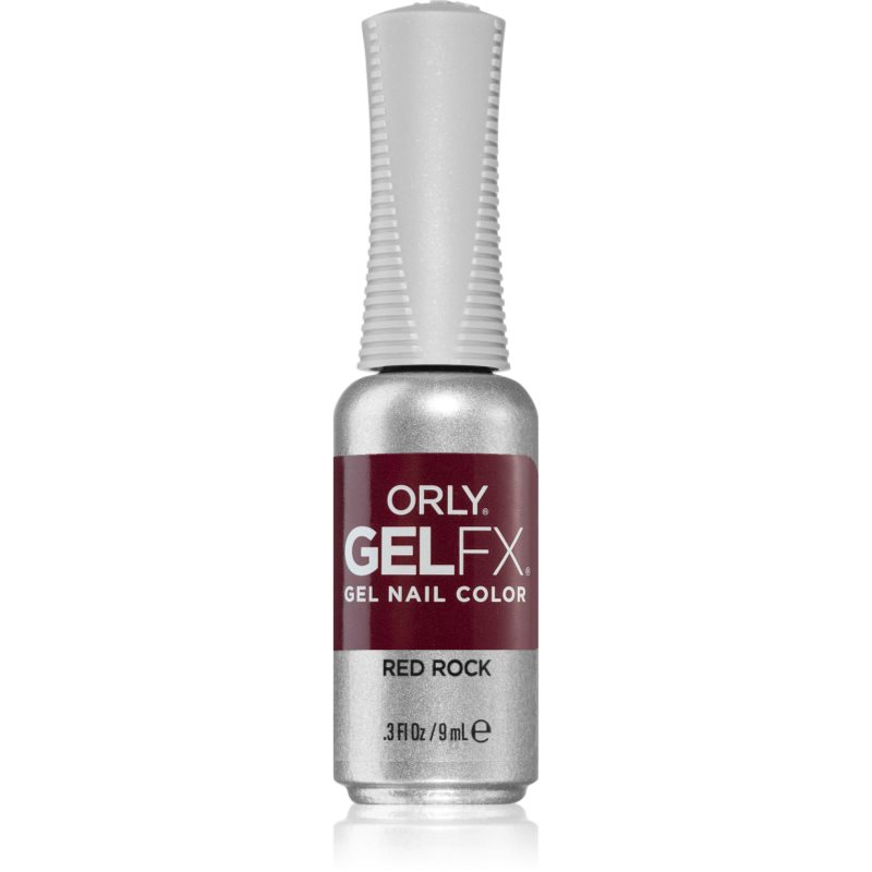 Orly Gelfx Gel gél körömlakk UV / LED-es lámpákhoz árnyalat Red Rock 9 ml-Ár