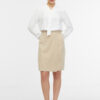 Orsay Beige Ladies Pencil Skirt - Women