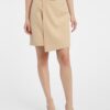 Orsay Beige Ladies Pencil Skirt - Women